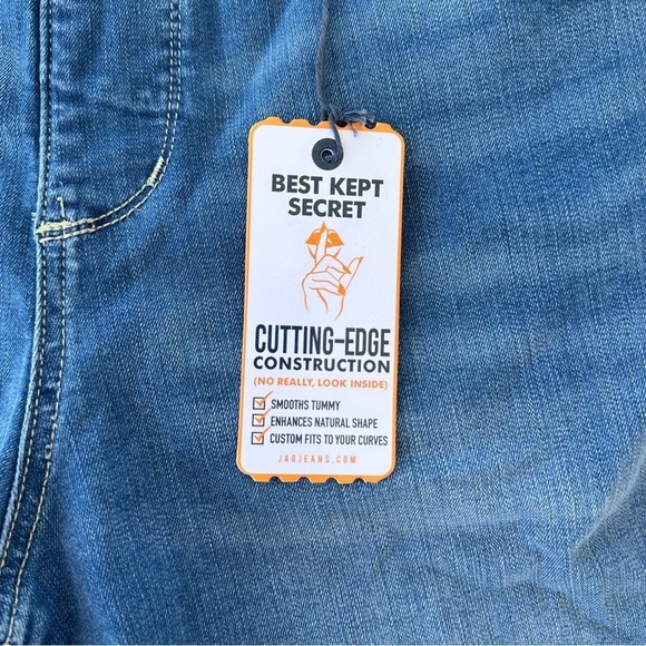 Jag high rise skinny capri jeans sizes 14w(2) ,16w(2), 18w,20w,22w,and 24w(2) - Picture 2 of 4